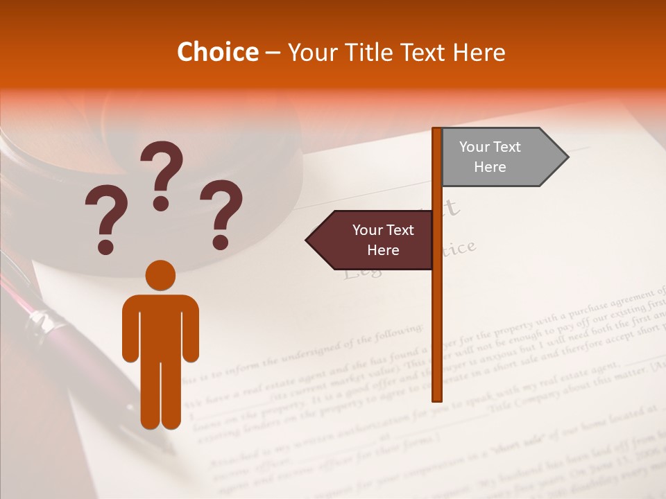 Corporate Office Deal PowerPoint Template