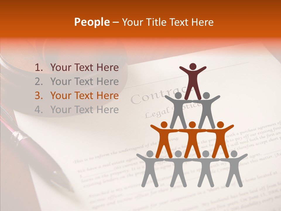 Corporate Office Deal PowerPoint Template