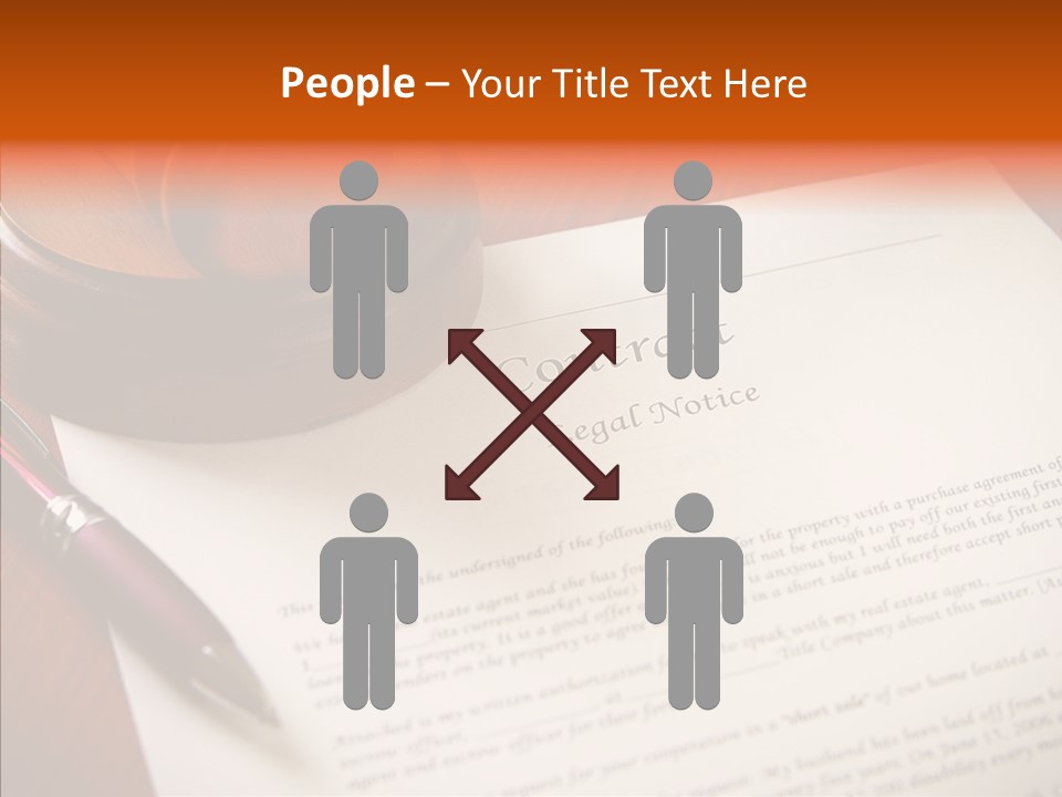 Corporate Office Deal PowerPoint Template