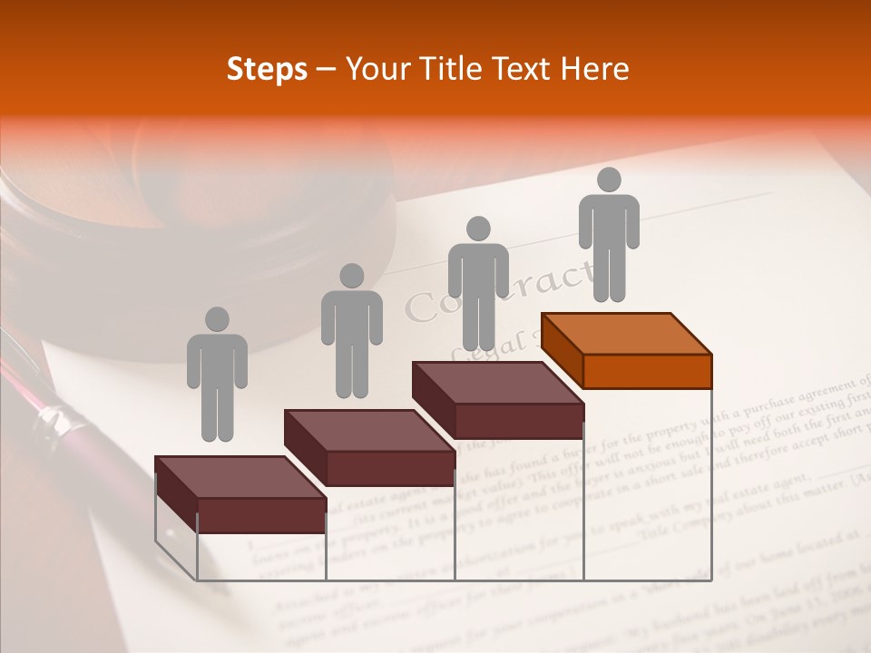 Corporate Office Deal PowerPoint Template