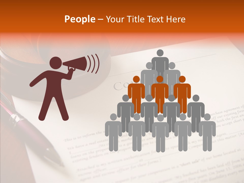 Corporate Office Deal PowerPoint Template