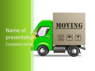 New Relocation Box Moving Out PowerPoint Template