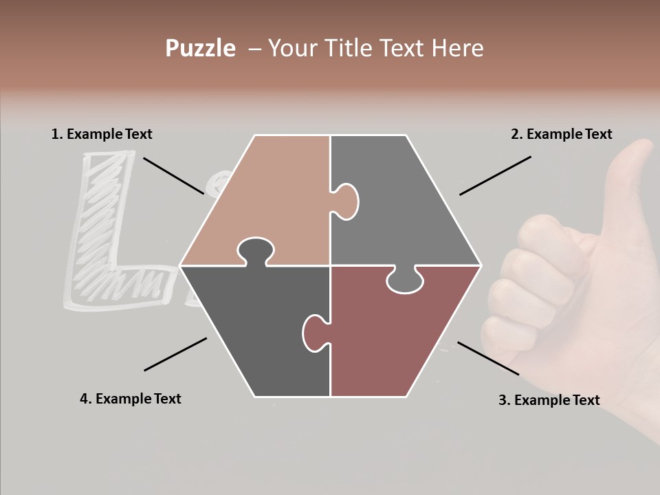 Blog Word On Line PowerPoint Template