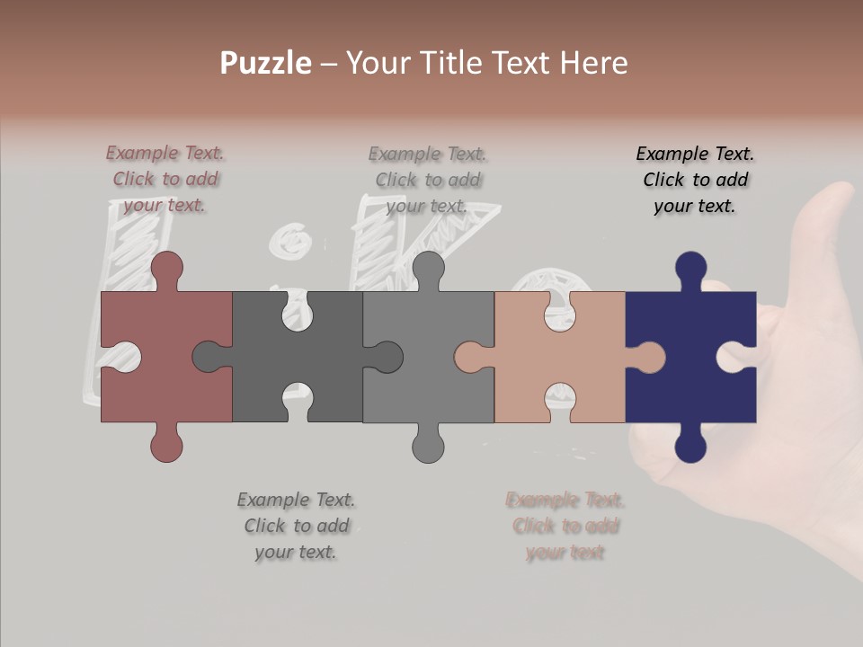 Blog Word On Line PowerPoint Template