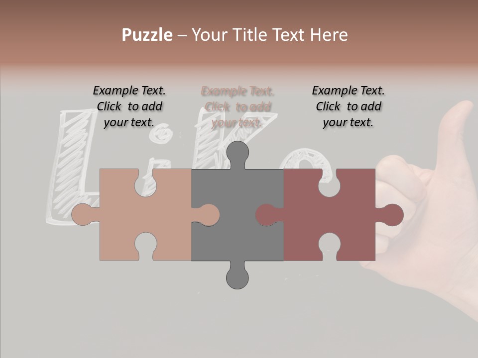 Blog Word On Line PowerPoint Template