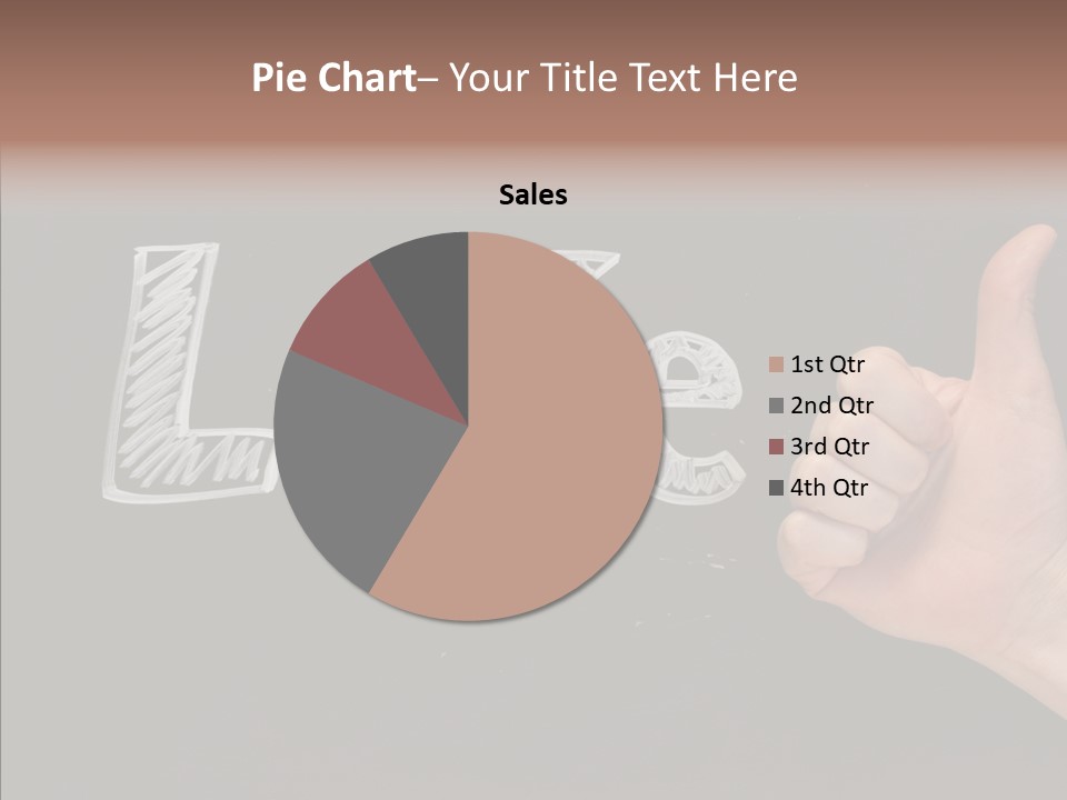 Blog Word On Line PowerPoint Template