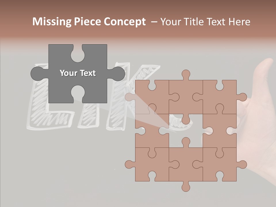 Blog Word On Line PowerPoint Template