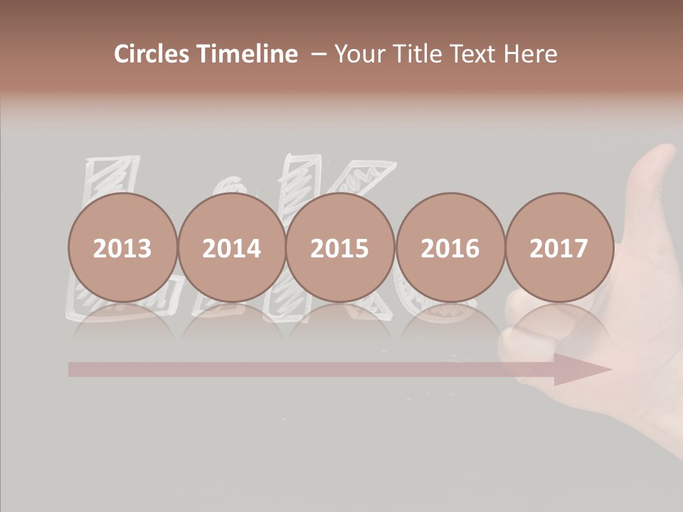 Blog Word On Line PowerPoint Template