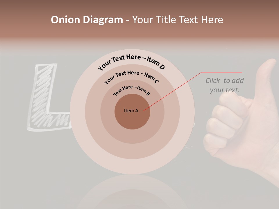 Blog Word On Line PowerPoint Template