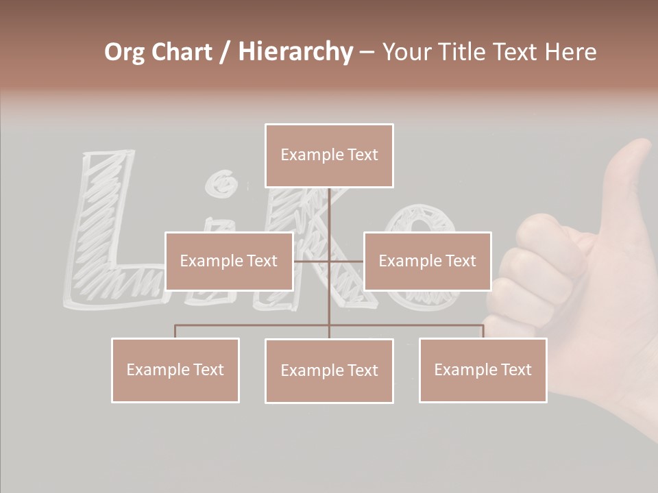 Blog Word On Line PowerPoint Template