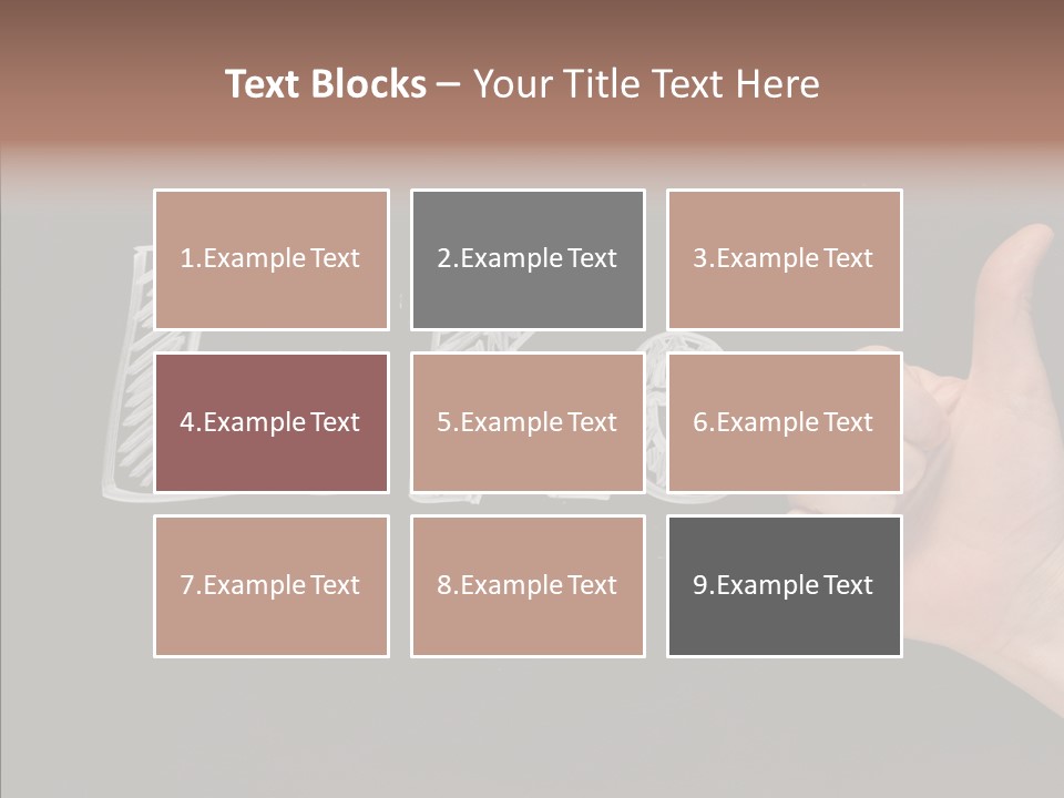 Blog Word On Line PowerPoint Template