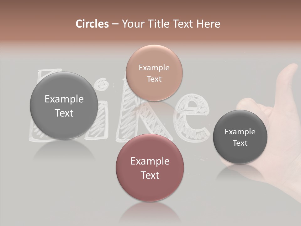 Blog Word On Line PowerPoint Template
