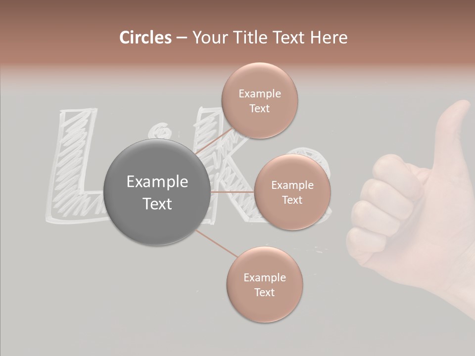 Blog Word On Line PowerPoint Template