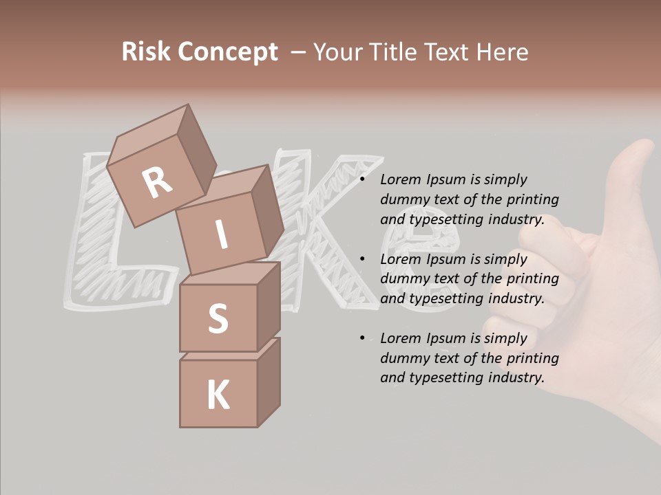 Blog Word On Line PowerPoint Template