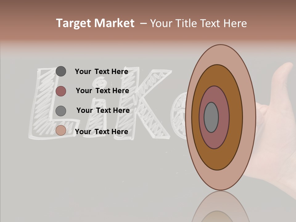 Blog Word On Line PowerPoint Template