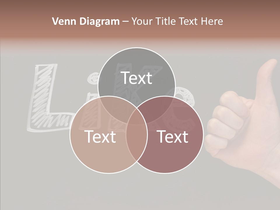 Blog Word On Line PowerPoint Template