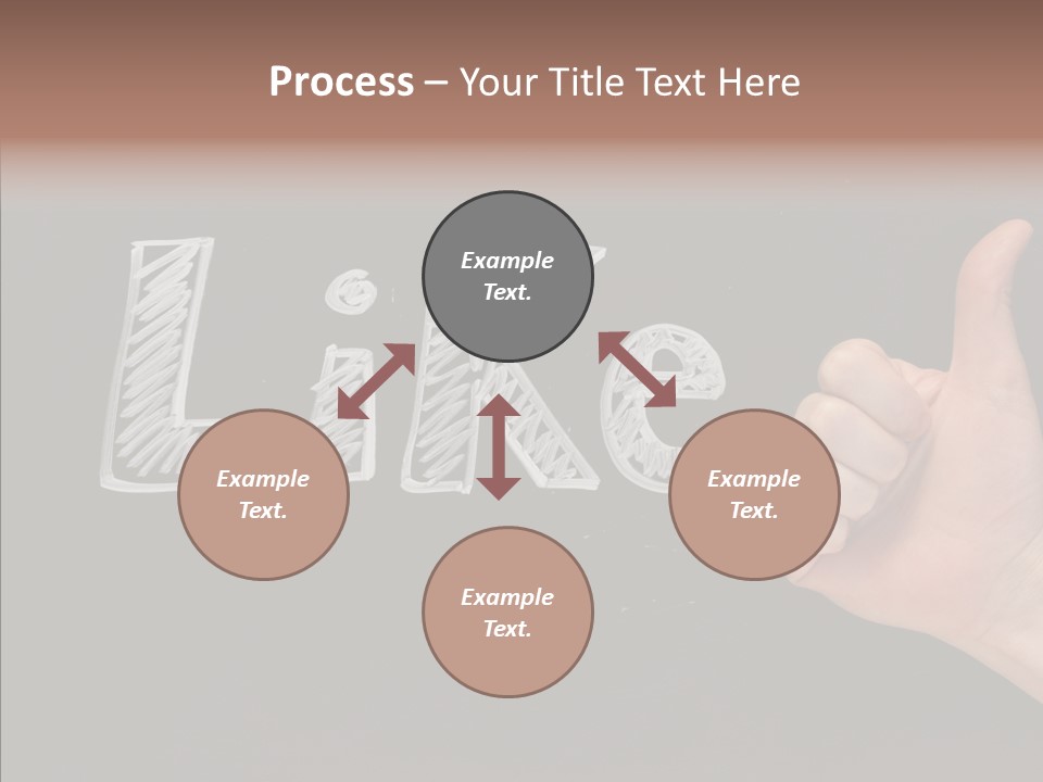 Blog Word On Line PowerPoint Template