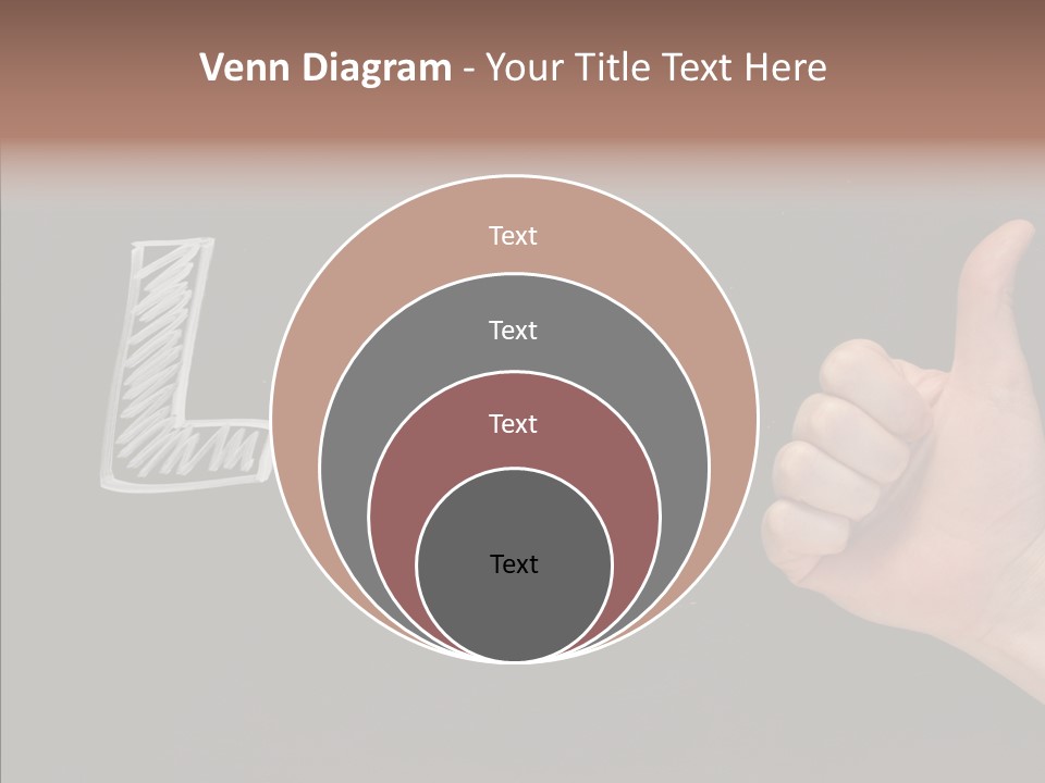 Blog Word On Line PowerPoint Template