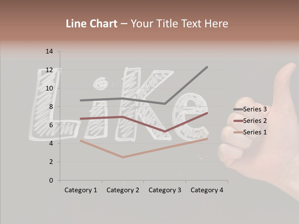 Blog Word On Line PowerPoint Template