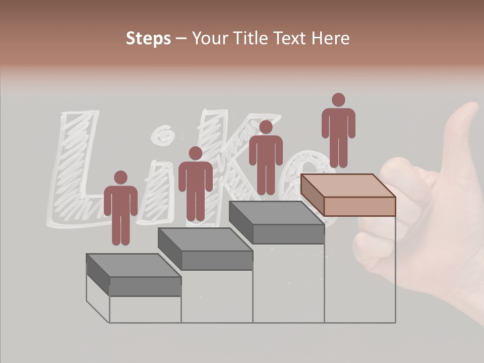 Blog Word On Line PowerPoint Template