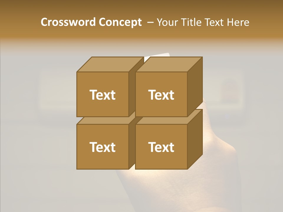 Fresh Home Handle PowerPoint Template