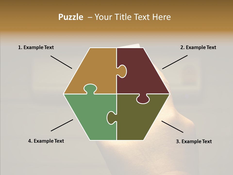 Fresh Home Handle PowerPoint Template