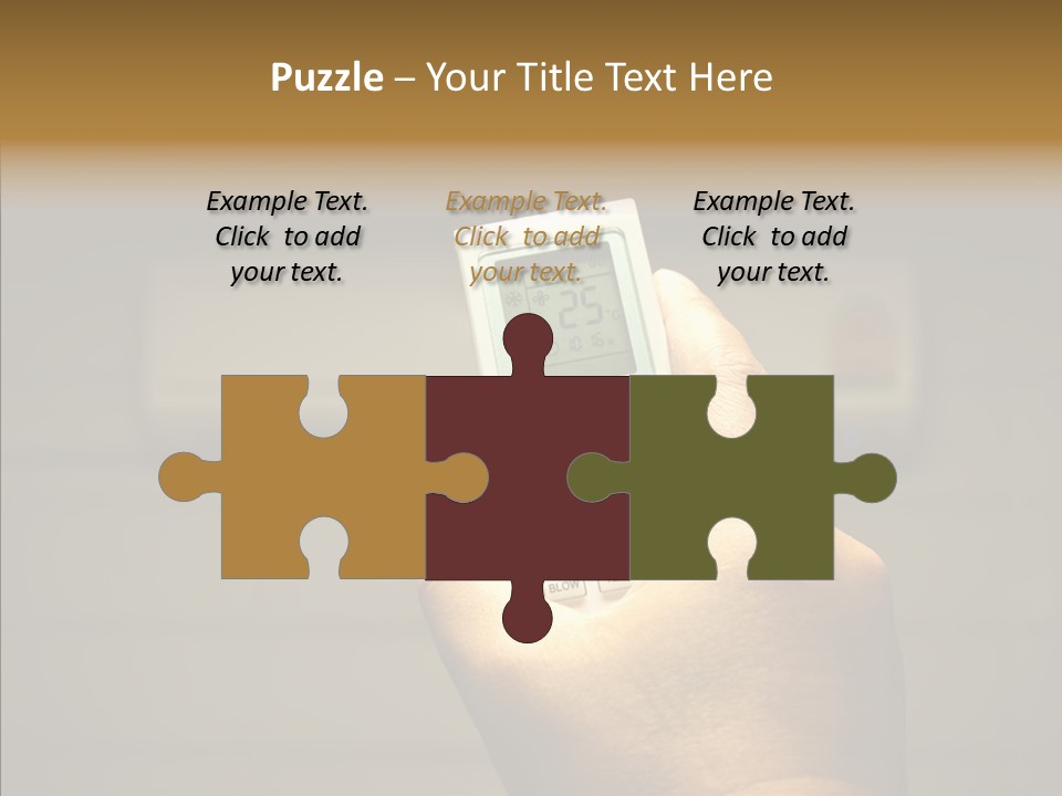 Fresh Home Handle PowerPoint Template