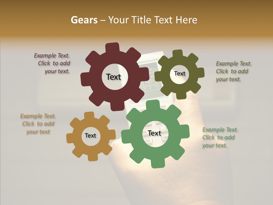 Fresh Home Handle PowerPoint Template