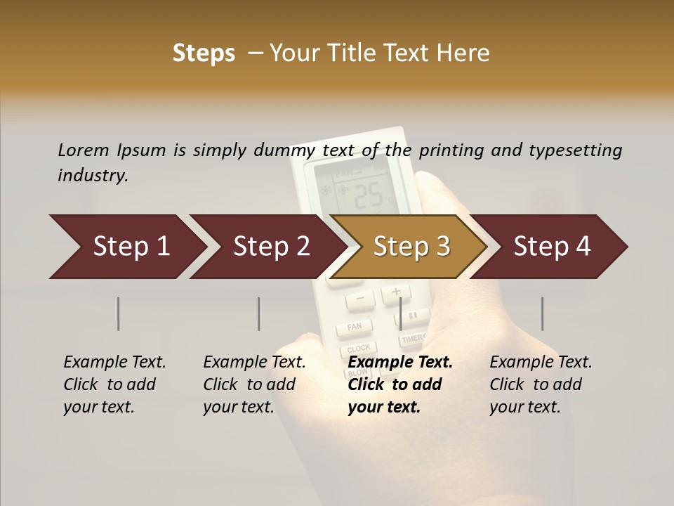 Fresh Home Handle PowerPoint Template
