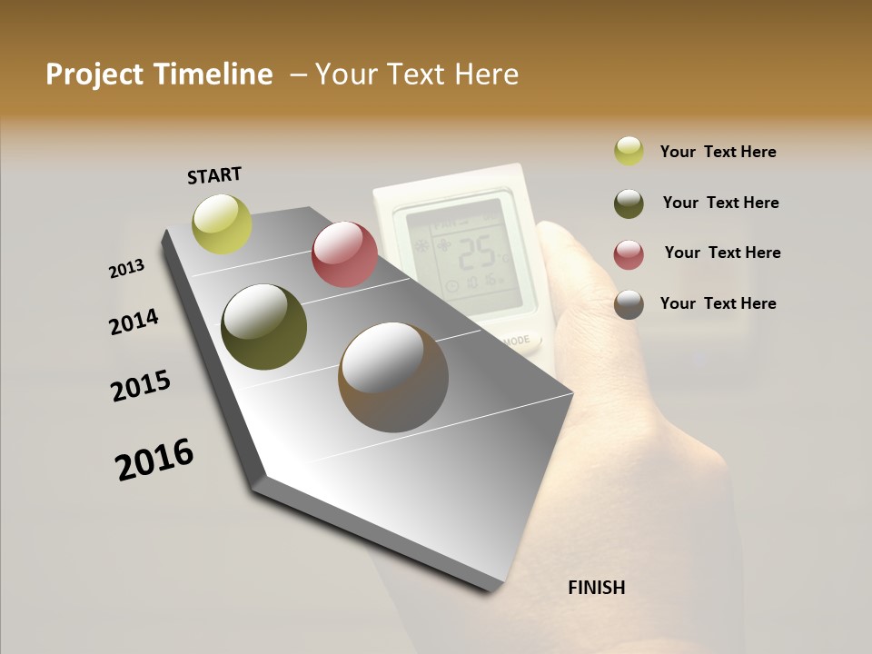 Fresh Home Handle PowerPoint Template