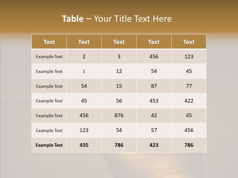 Fresh Home Handle PowerPoint Template