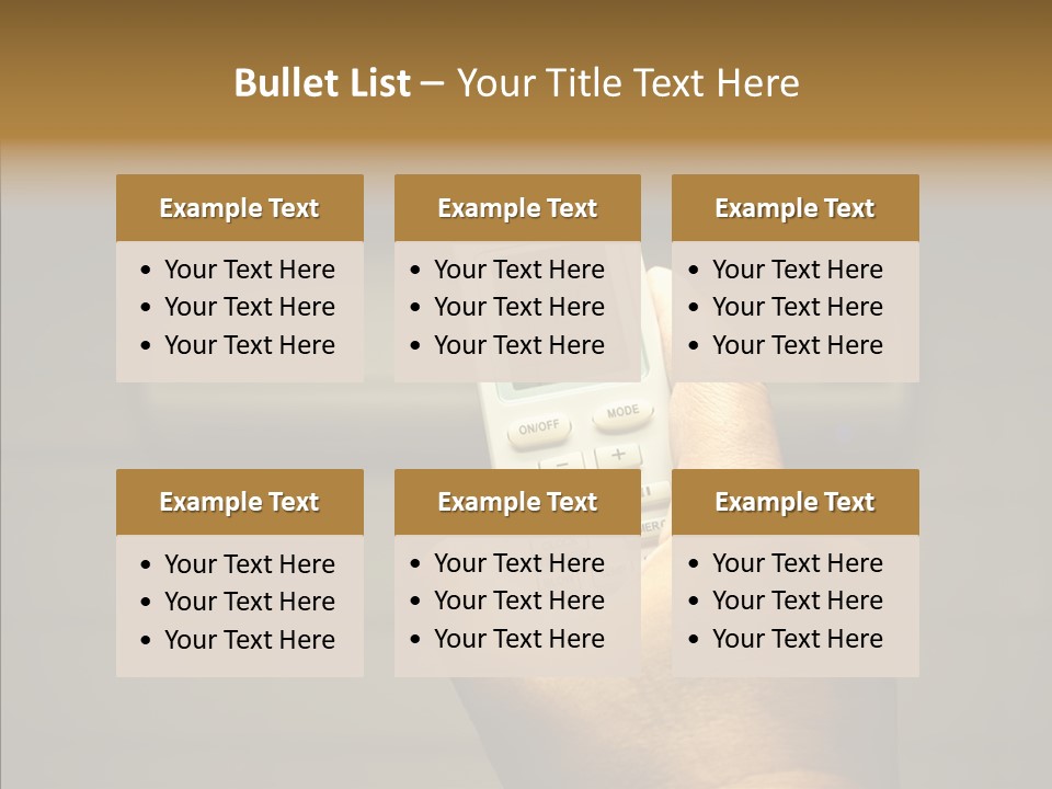 Fresh Home Handle PowerPoint Template
