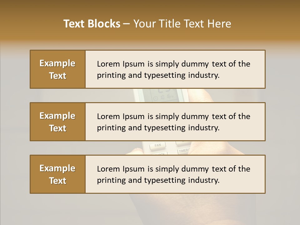 Fresh Home Handle PowerPoint Template