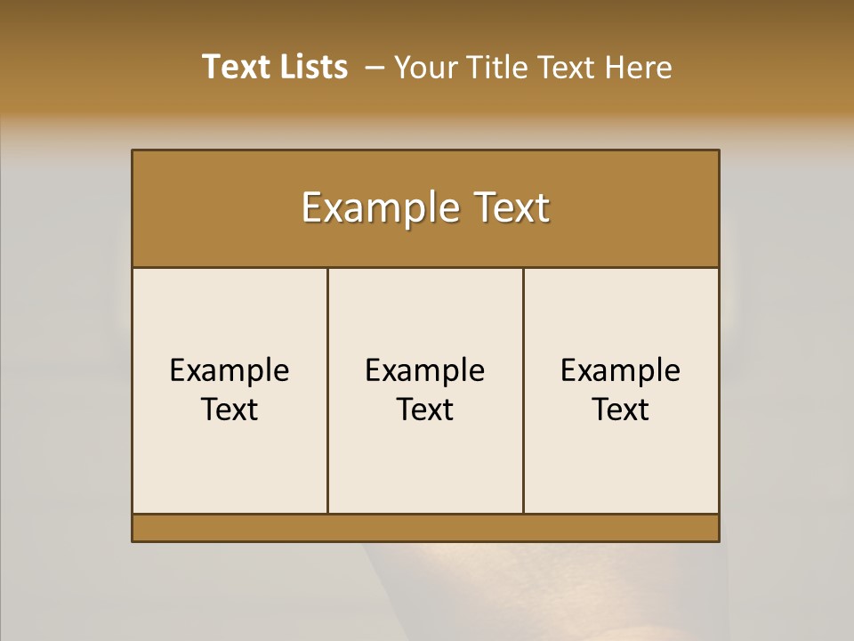 Fresh Home Handle PowerPoint Template