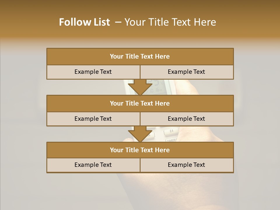 Fresh Home Handle PowerPoint Template
