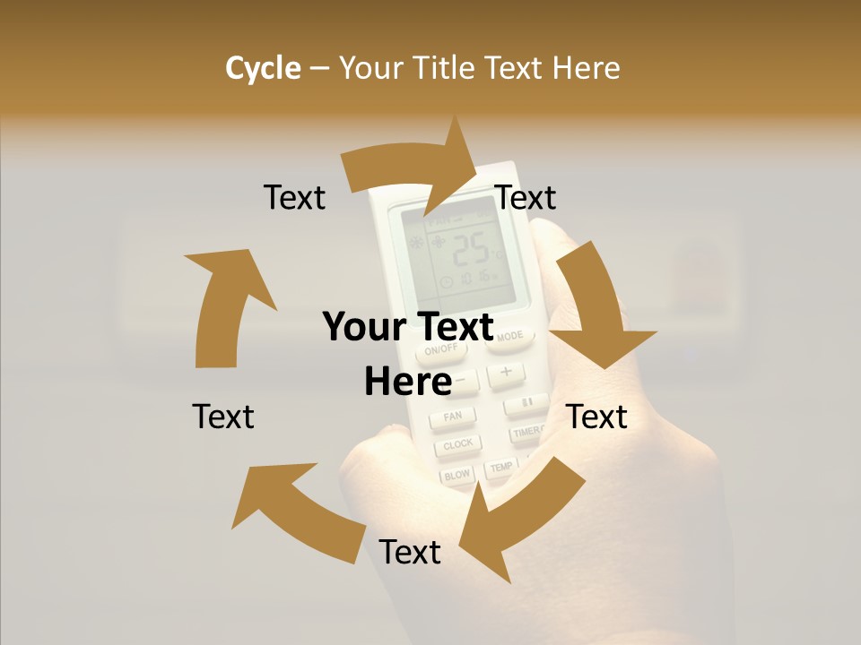 Fresh Home Handle PowerPoint Template