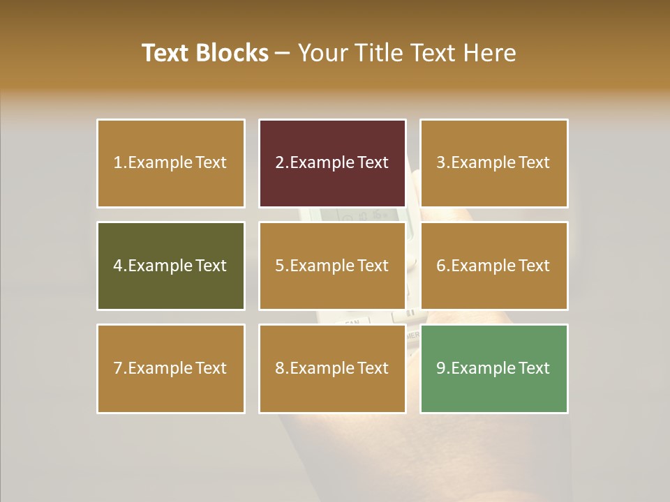 Fresh Home Handle PowerPoint Template
