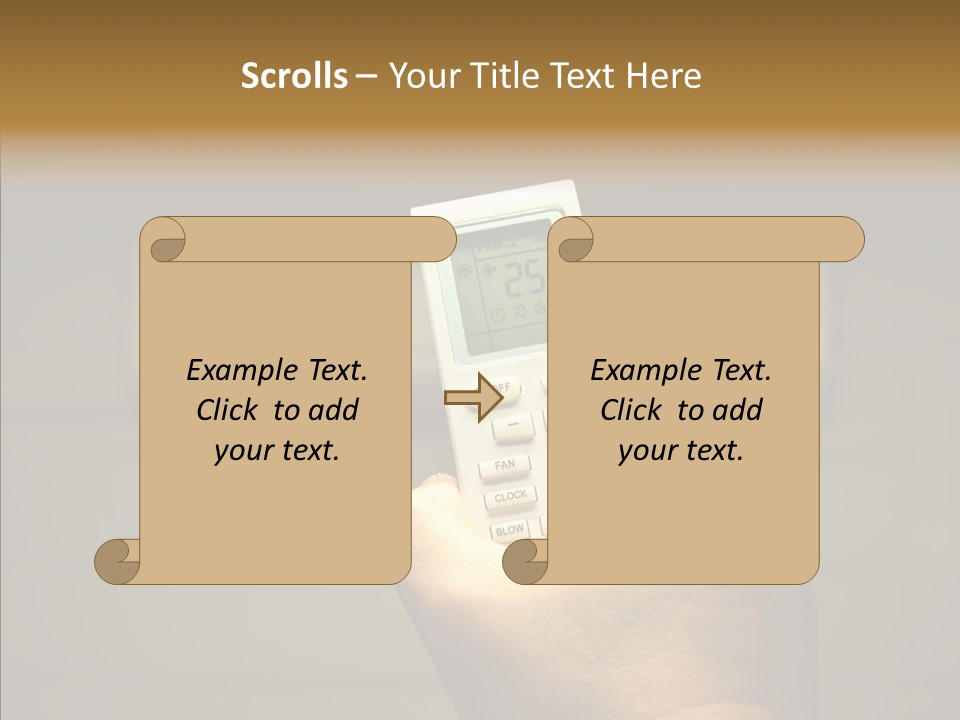 Fresh Home Handle PowerPoint Template