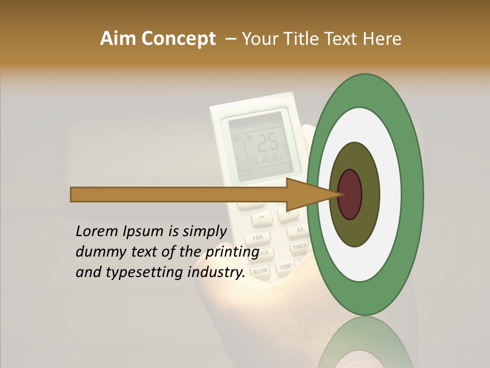 Fresh Home Handle PowerPoint Template