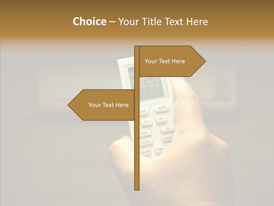 Fresh Home Handle PowerPoint Template