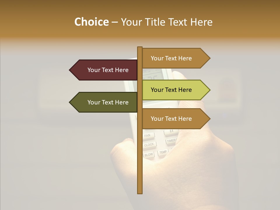 Fresh Home Handle PowerPoint Template