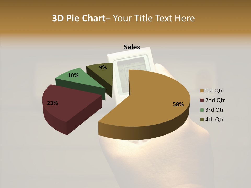 Fresh Home Handle PowerPoint Template