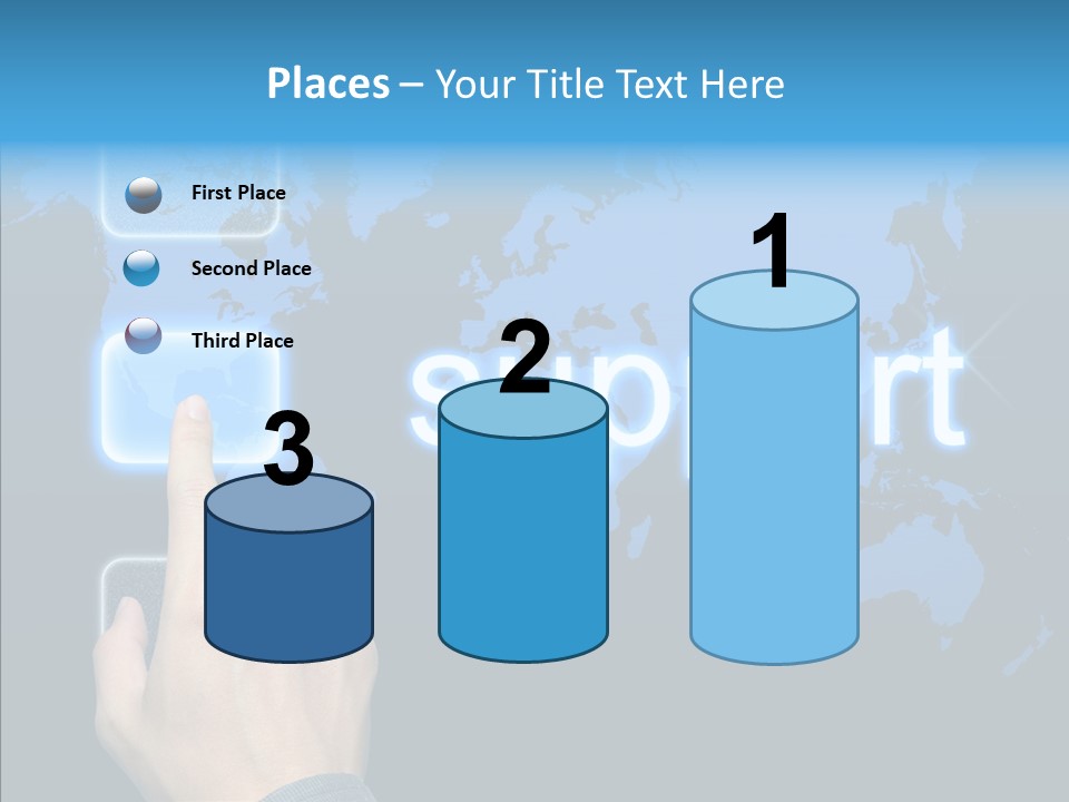 Share Contact Professional PowerPoint Template