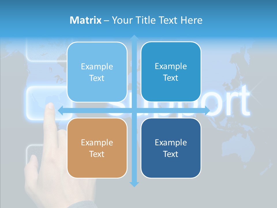 Share Contact Professional PowerPoint Template