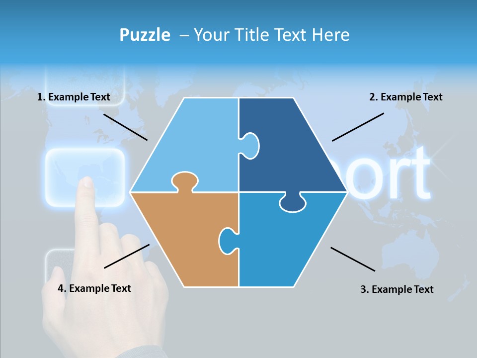Share Contact Professional PowerPoint Template