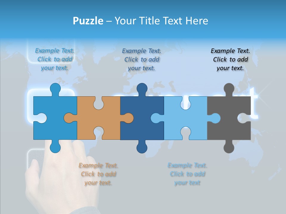 Share Contact Professional PowerPoint Template