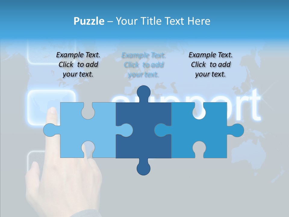 Share Contact Professional PowerPoint Template