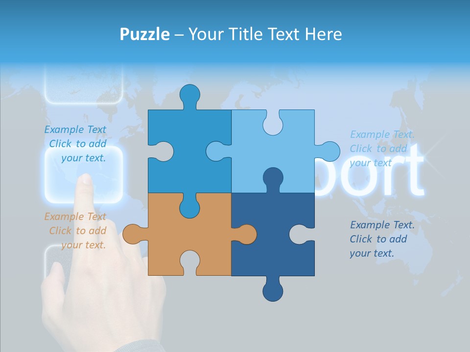 Share Contact Professional PowerPoint Template