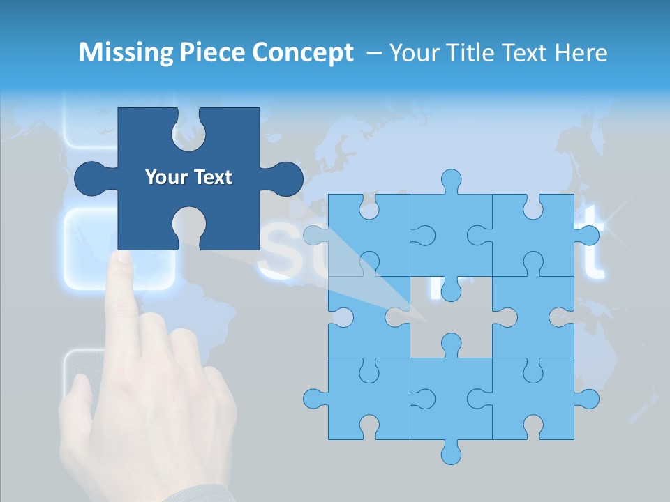 Share Contact Professional PowerPoint Template