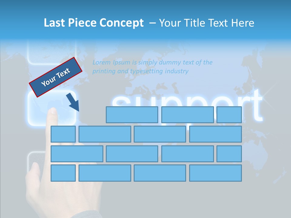 Share Contact Professional PowerPoint Template